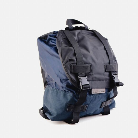 NWT Marc Jacobs Men's Travel School Nylon Backpack Navy $295+ - Picture 5 of 11
